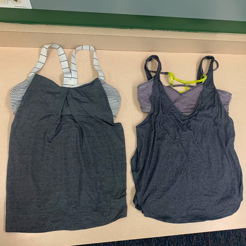 2 Lululemon Athletic tops - size 12